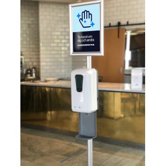 Handspritstation