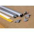Tygvepa med aluminiumlister