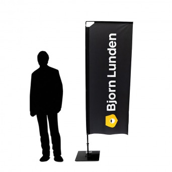 Beachflagga Rak Small med mast