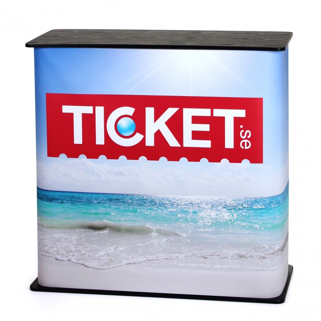 Mässbord Budget Rak med Klas