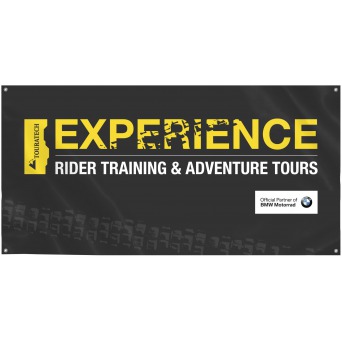 Banderoll 1x0.5m pvc