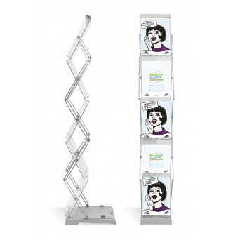 Broschyrställ 2X med Hård väska