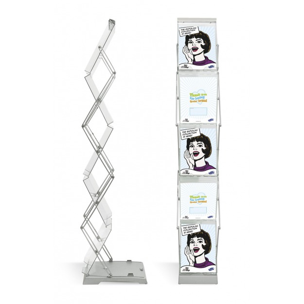 Brochure Stand 2X + hård väska