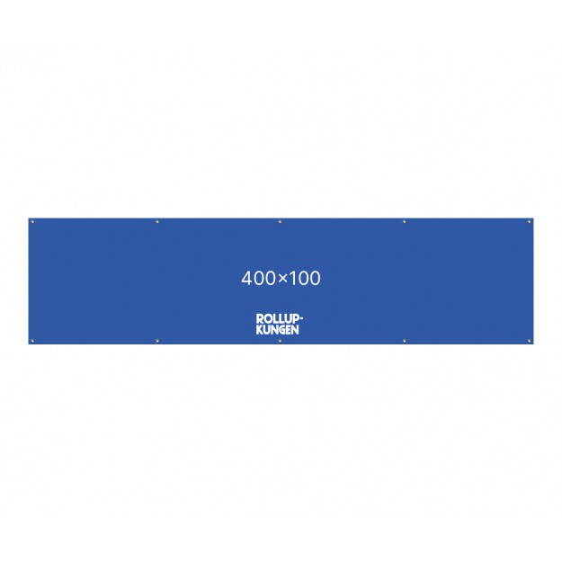 Banderoll 4x1m pvc