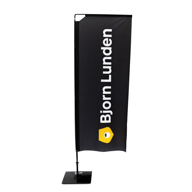 Beachflagga Rak Small med mast