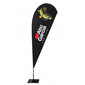 Beachflagga Droppe XLarge med mast