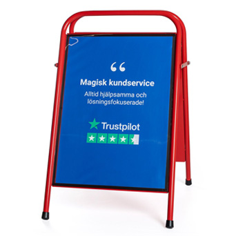 Gatupratare Easy Sign Röd