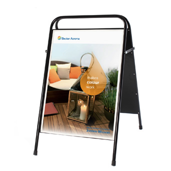 Gatupratare Easy Sign Svart