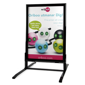 Gatupratare Wind Sign Svart