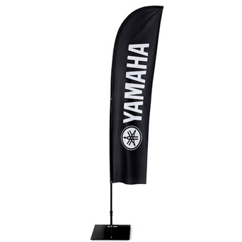 Beachflagga Hajfena Small