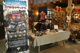 Rollup EcoRoll och Mässbord Budget Kurvad