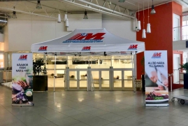 Reklamtält och Rollup Impact