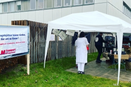 Banderoll och Beachflagga