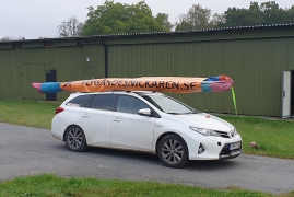 Reklam till hängglidare