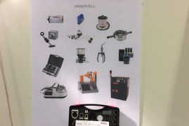 Tygvepa med aluminiumlister